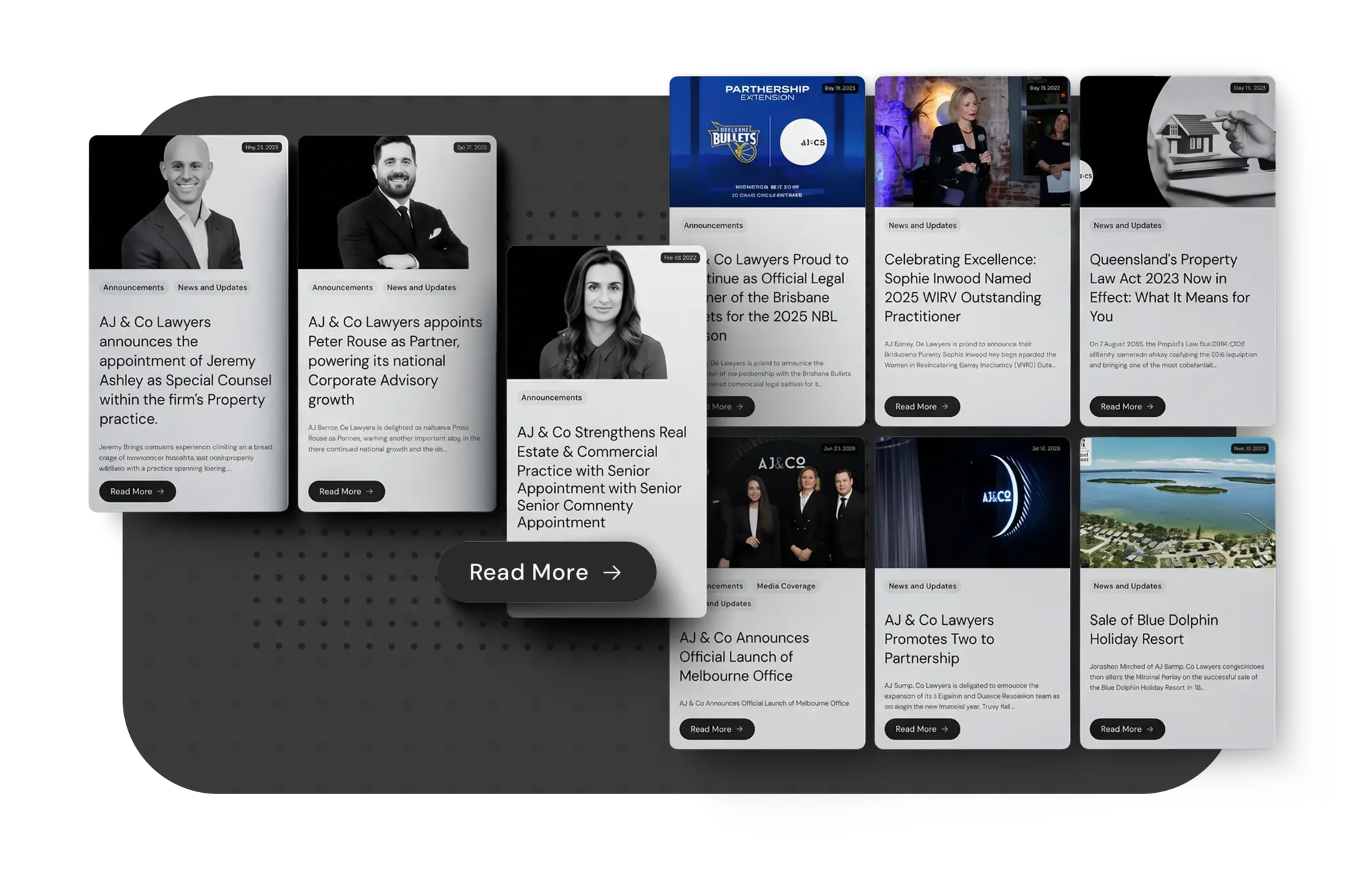 Insights, built for a firm that keeps publishing
