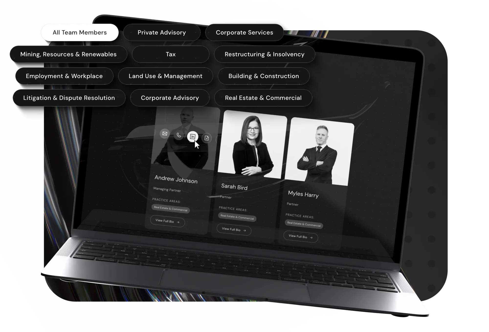 Partners with presence: the people behind the advice