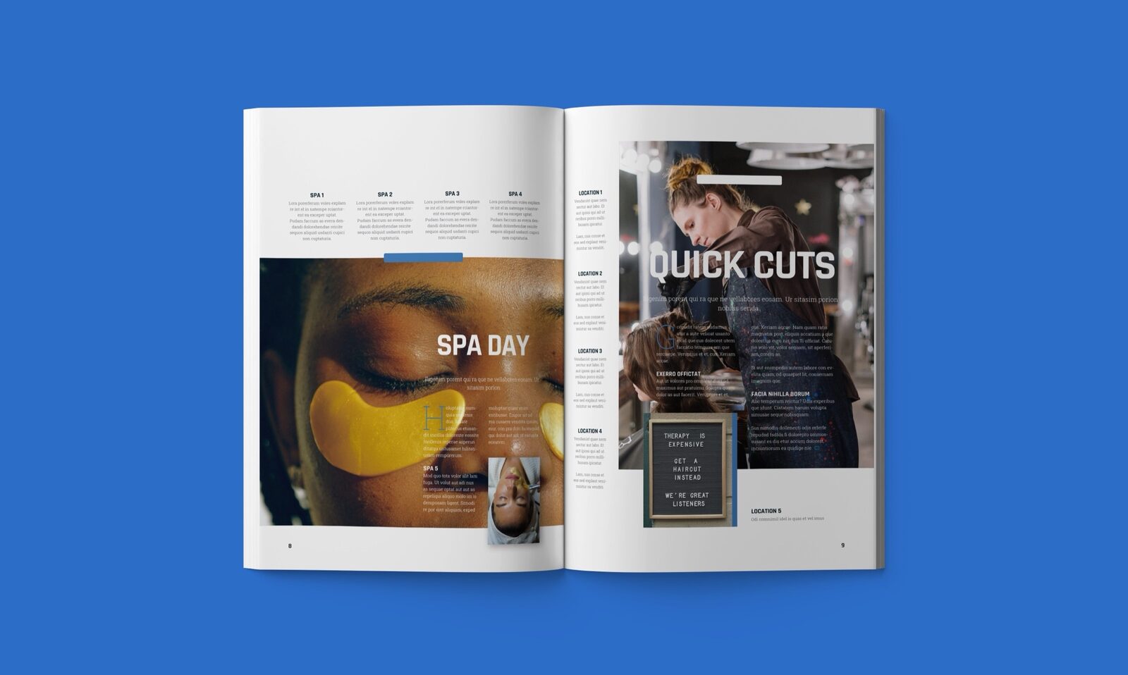 Editorial spreads, image 1 of 4