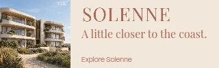 Solenne mobile banner creative.